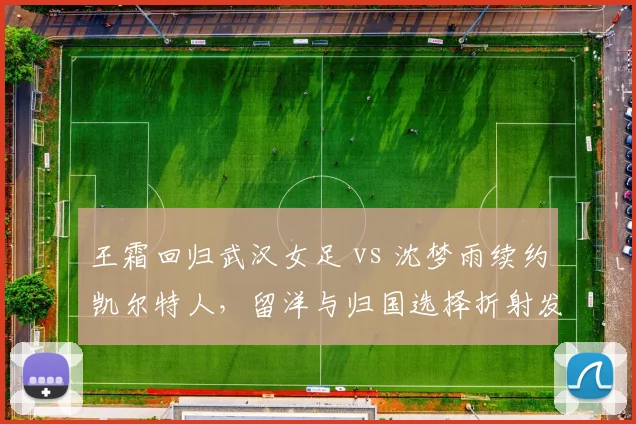 王霜回归武汉女足 vs 沈梦雨续约凯尔特人，留洋与归国选择折射发展路线